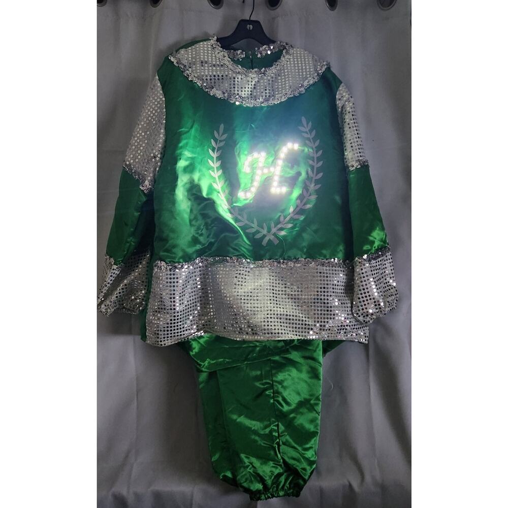 Mardi Gras Float Rider Costume Krewe XL Fits Big Shirt Pants New Orleans Read!!